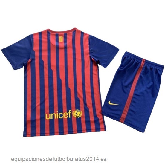 Nuevo 1ª Conjunto De Niños Barcelona Retro 2011 2012 Rojo Azul Baratas